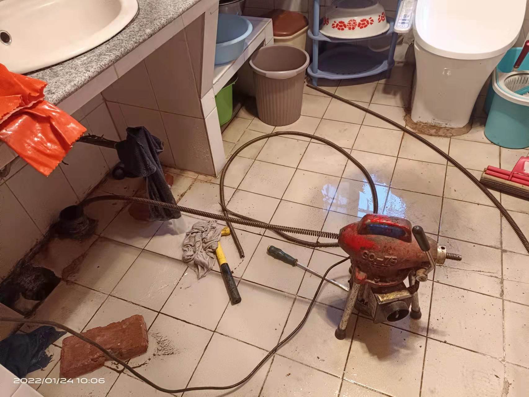 夏邑疏通厨房下水道，地漏疏通